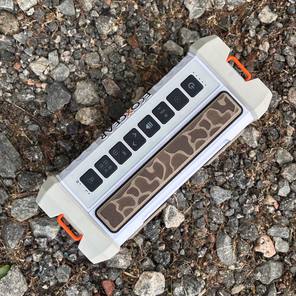 "Jett's Camo" - Custom EVA Foam Routed Speaker Shell for Ecoxgear Defender Scout