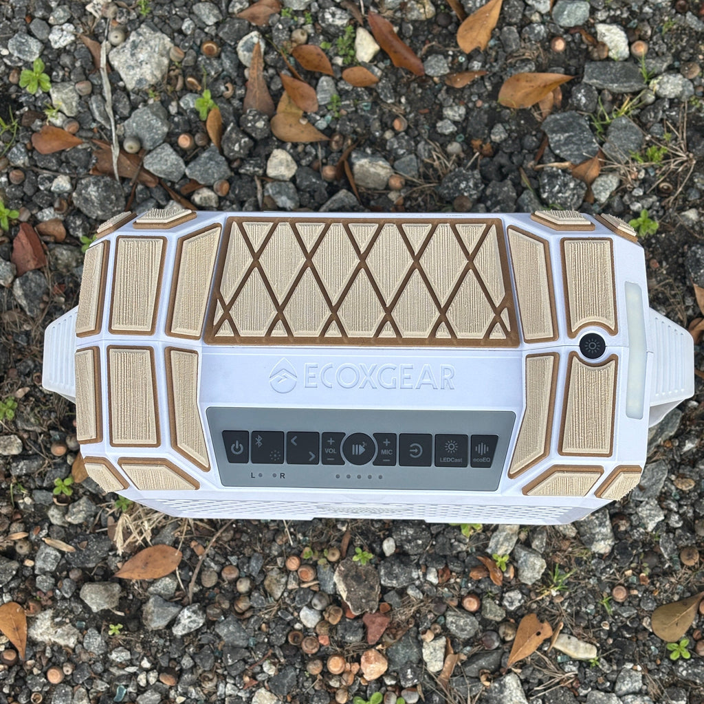 "Diamonds" - Custom EVA Foam Routed Speaker Shell for Ecoxgear Defender
