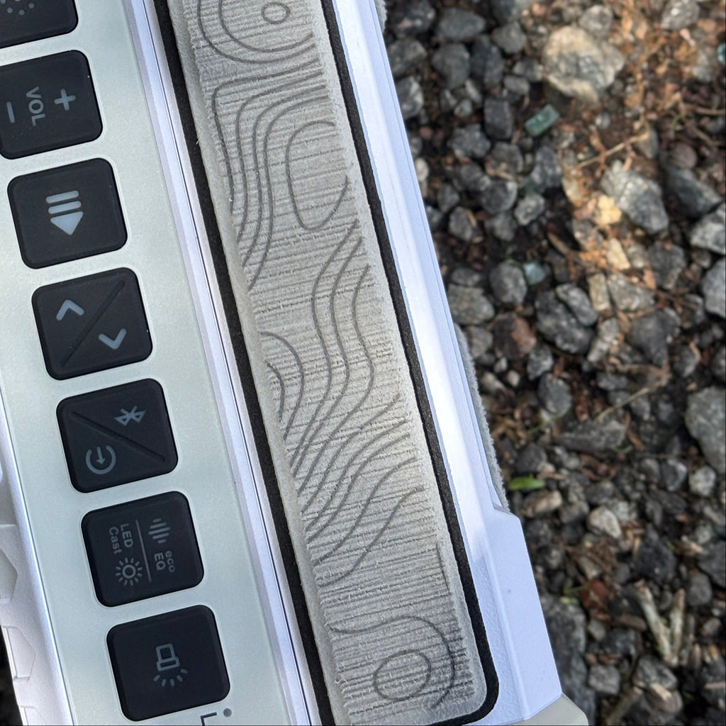 "Topo" - Custom EVA Foam Routed Speaker Shell for Ecoxgear Defender Scout