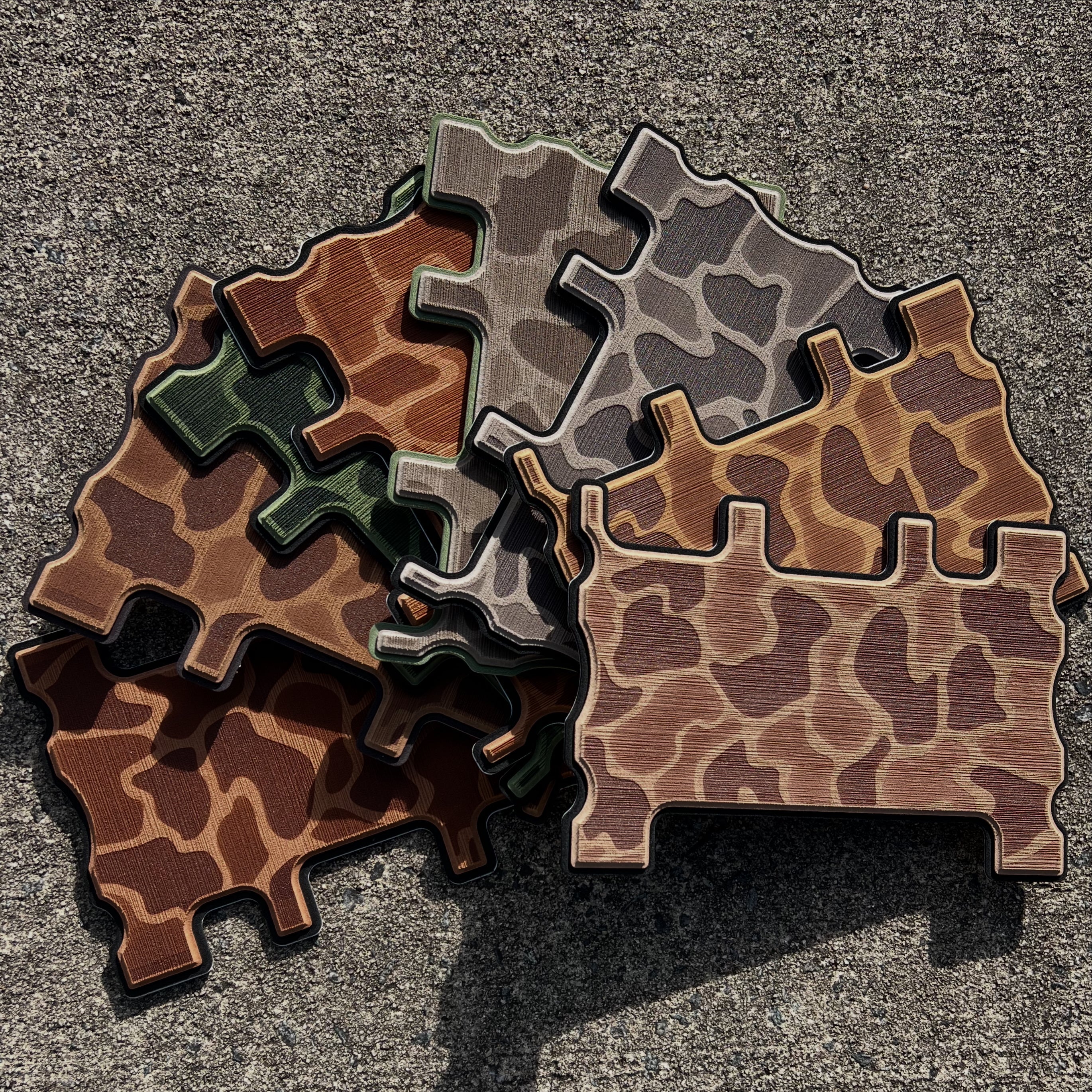 "Jett's Camo" - Custom Speaker Shell for Turtlebox or Ecoxgear Defender