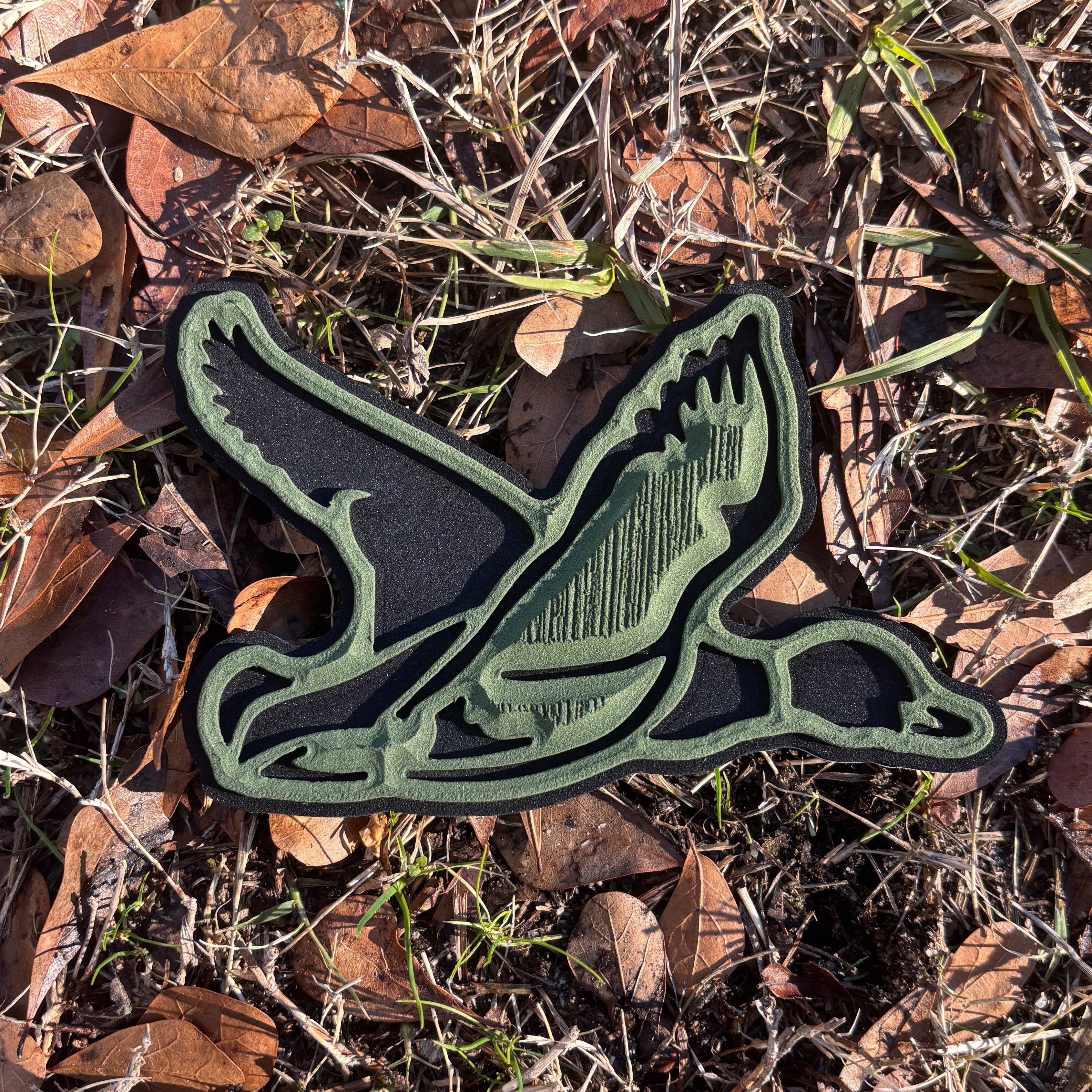 "Flying" - Custom EVA FOAM Sticker