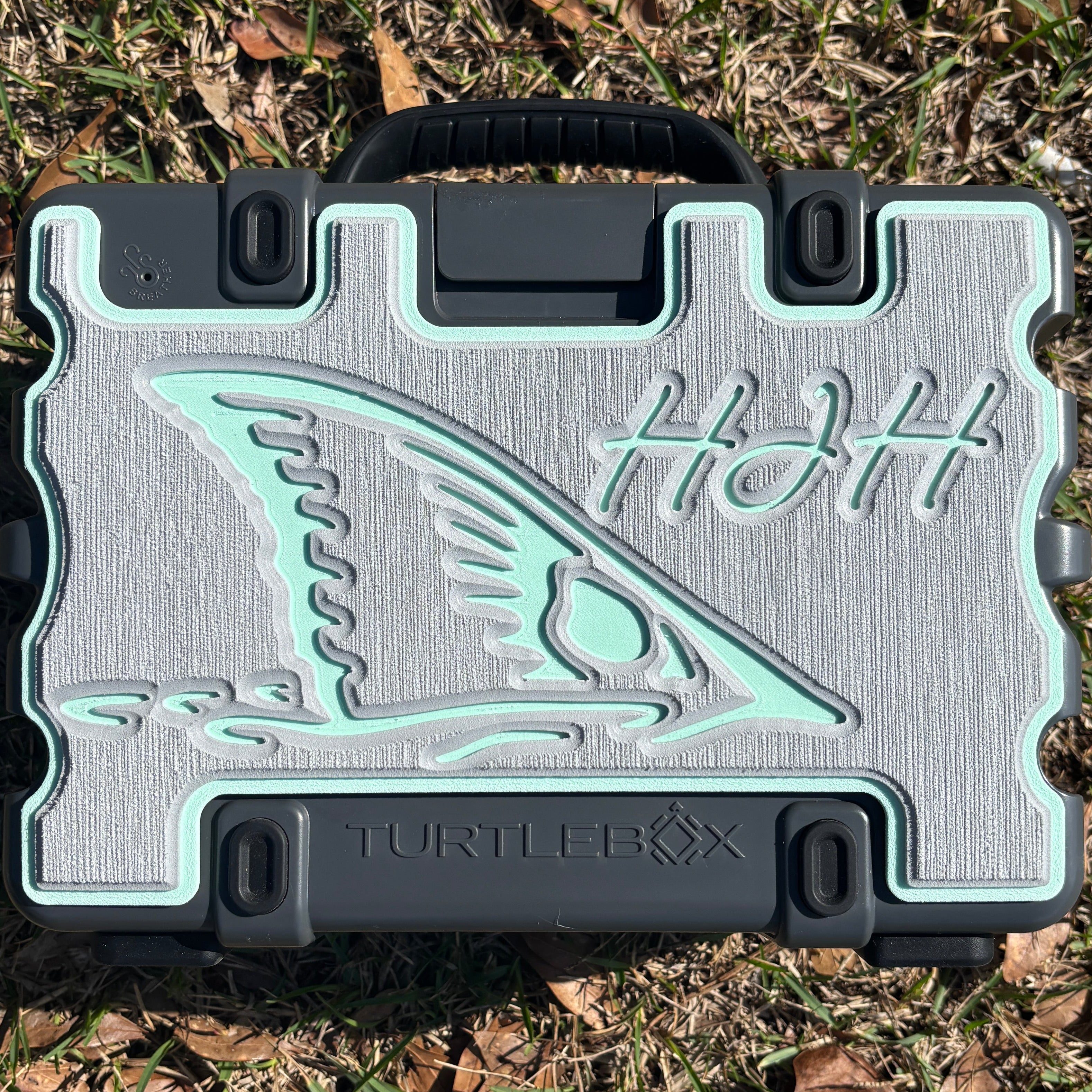 "Red Fish Tail" - Custom Speaker Shell for Turtlebox or Ecoxgear Defender