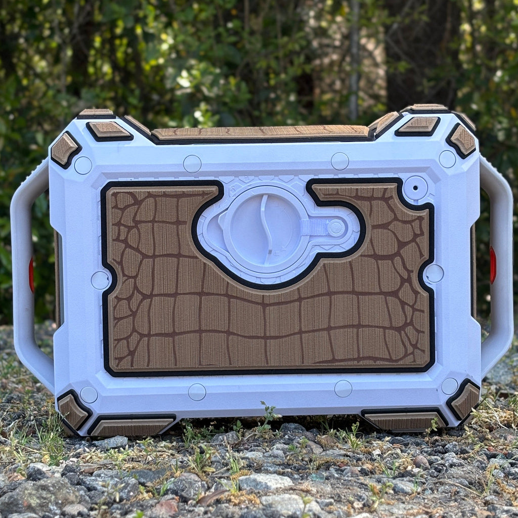 "Gator Skin" - Custom EVA Foam Routed Speaker Shell for Ecoxgear Defender