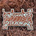"Cheetah Print" - Custom Speaker Shell for Turtlebox or Ecoxgear Defender