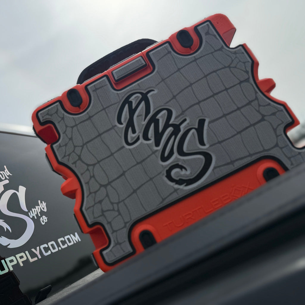 "Dirty Bird Supply Co Gator Skin" - Custom Speaker Shell for Turtlebox
