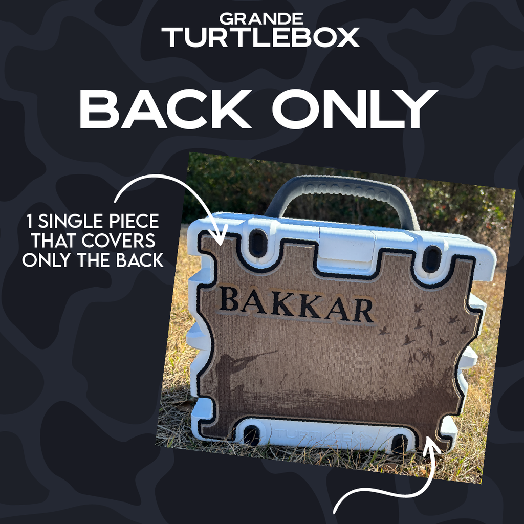 "Dirty Bird Supply Co CAMO" - Custom Speaker Shell for Turtlebox