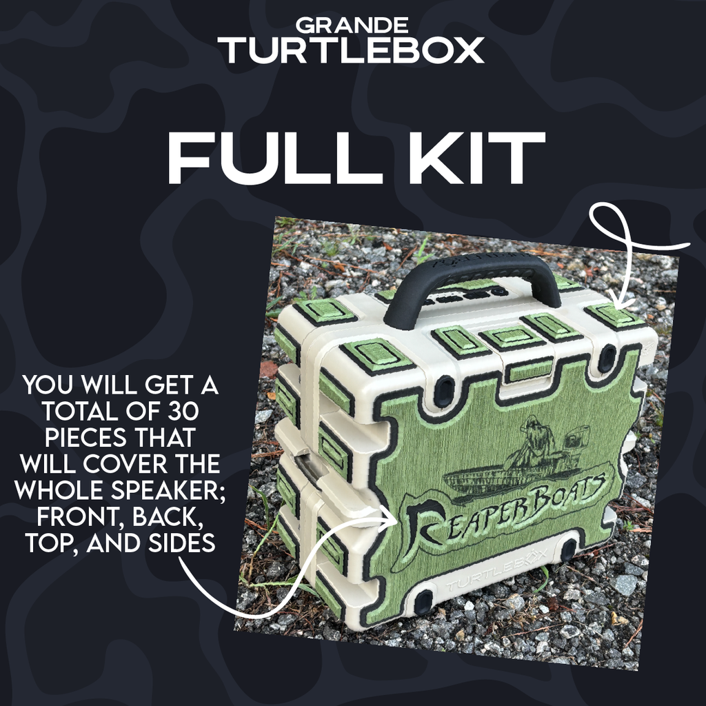 "Dirty Bird Supply Co" - Custom Speaker Shell for Turtlebox