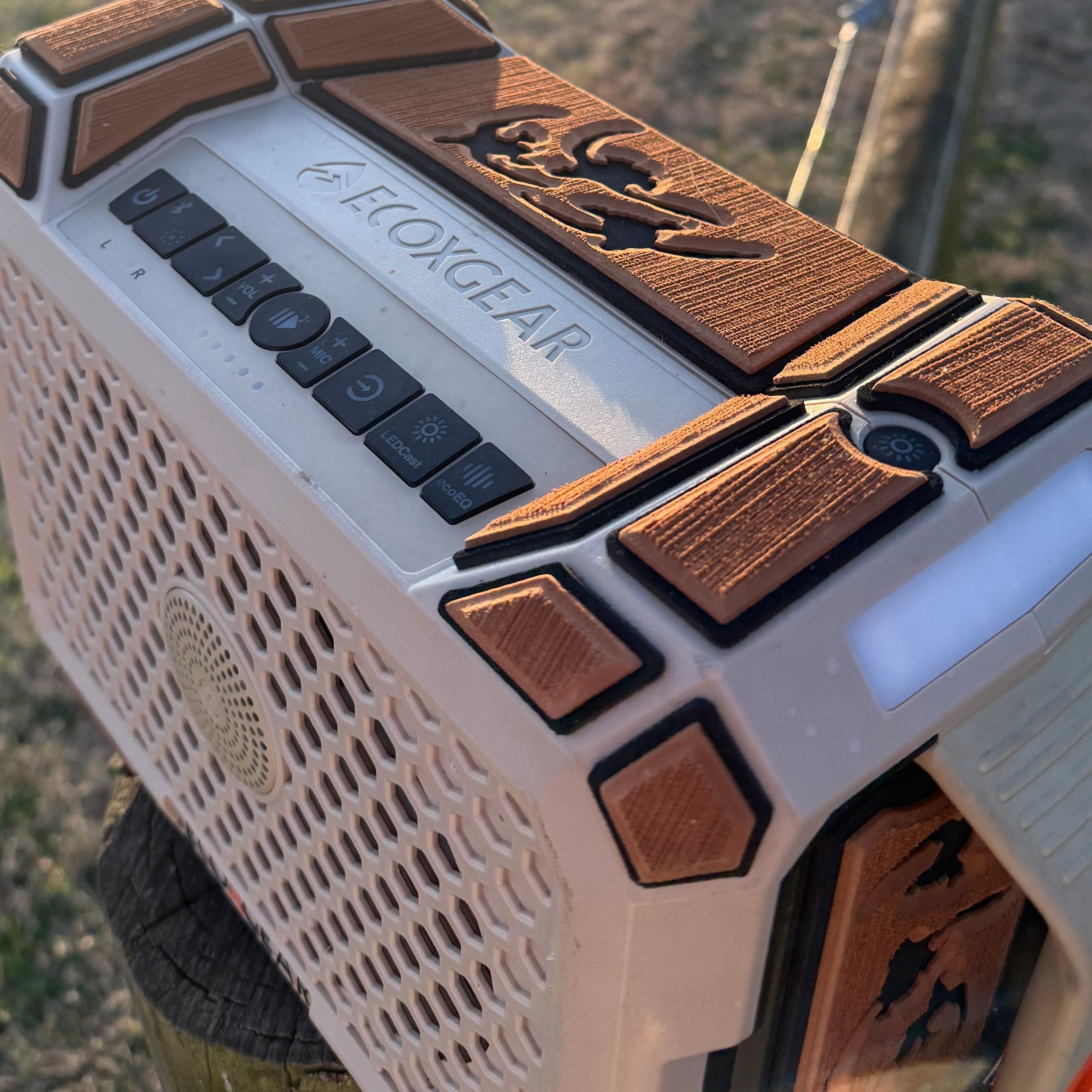 "Cupped Ducks" - Custom Speaker Shell for Turtlebox or Ecoxgear Defender