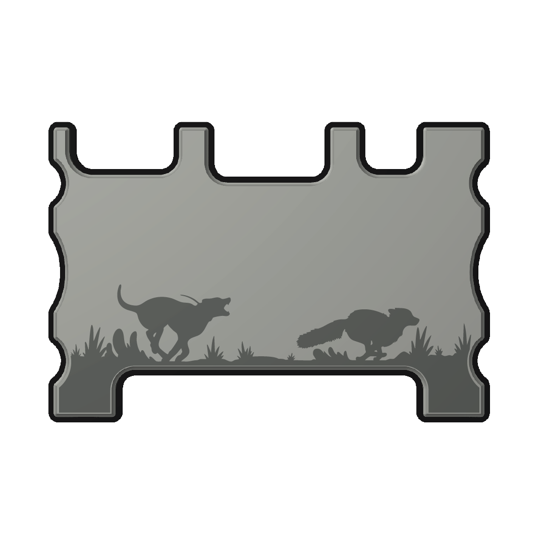 "The Chase" - Custom Speaker Shell for Turtlebox or Ecoxgear Defender