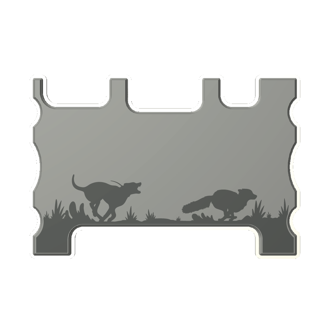 "The Chase" - Custom Speaker Shell for Turtlebox or Ecoxgear Defender