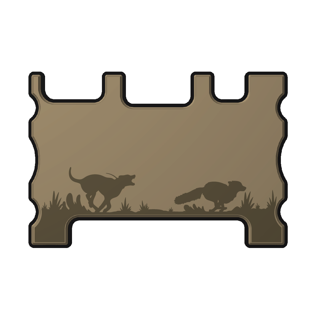 "The Chase" - Custom Speaker Shell for Turtlebox or Ecoxgear Defender