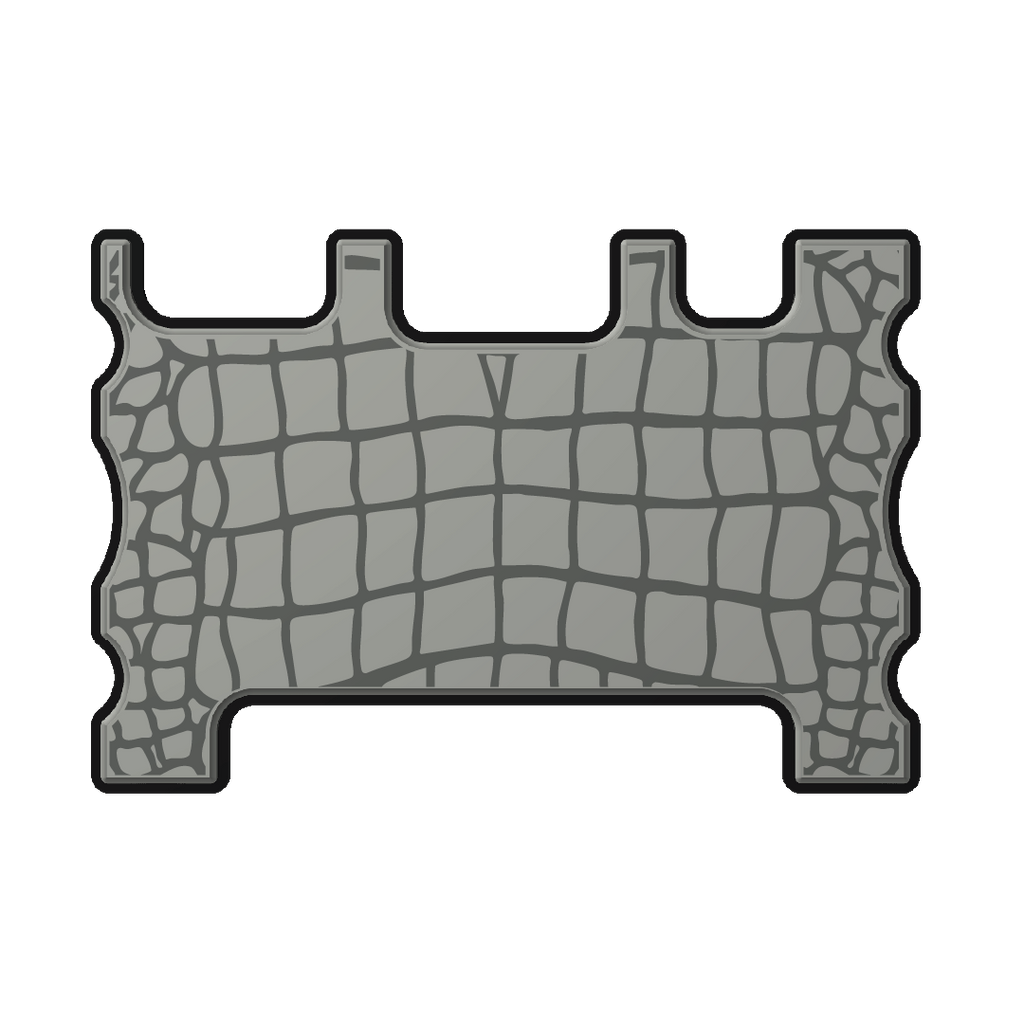 "Gator Skin" - Custom Speaker Shell for Turtlebox or Ecoxgear Defender