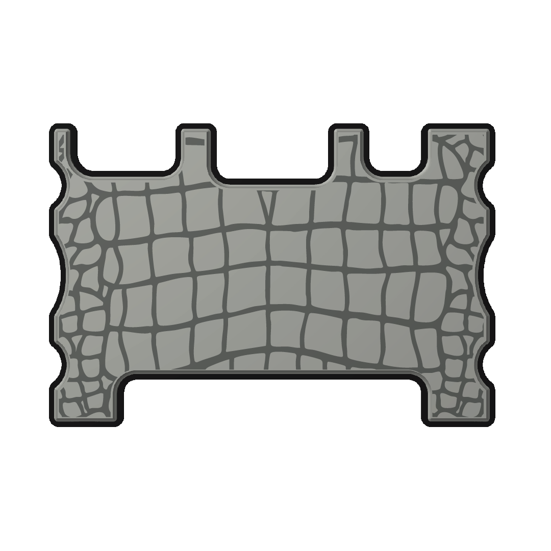 "Gator Skin" - Custom Speaker Shell for Turtlebox or Ecoxgear Defender