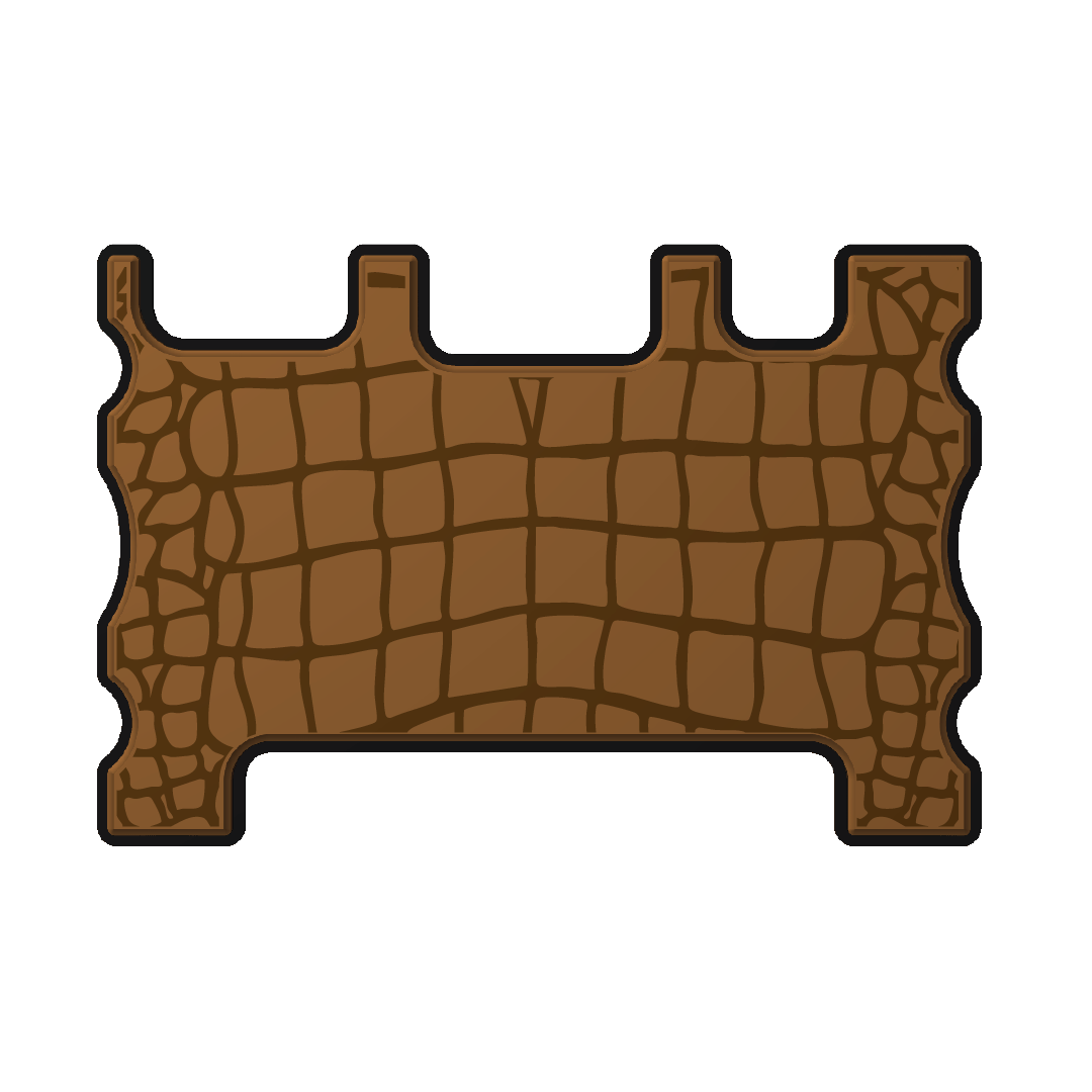 "Gator Skin" - Custom Speaker Shell for Turtlebox or Ecoxgear Defender