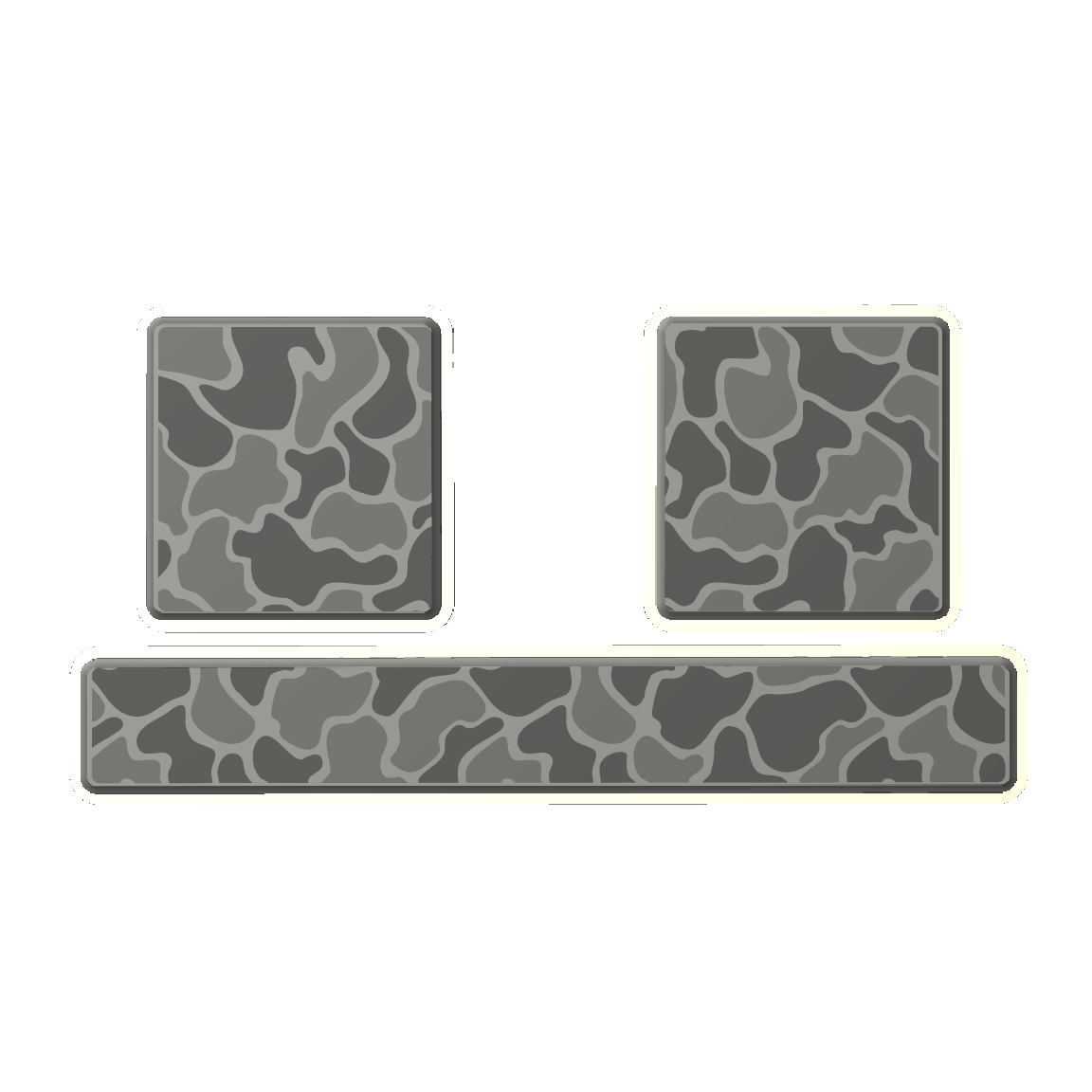 "Jett's Camo" - Custom EVA Foam Routed Speaker Shell for Ecoxgear Defender Scout