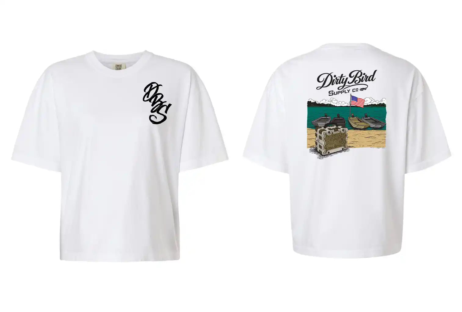Women's Cropped Sandbar Social