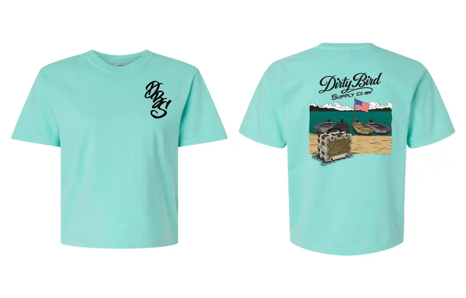 Women's Cropped Sandbar Social