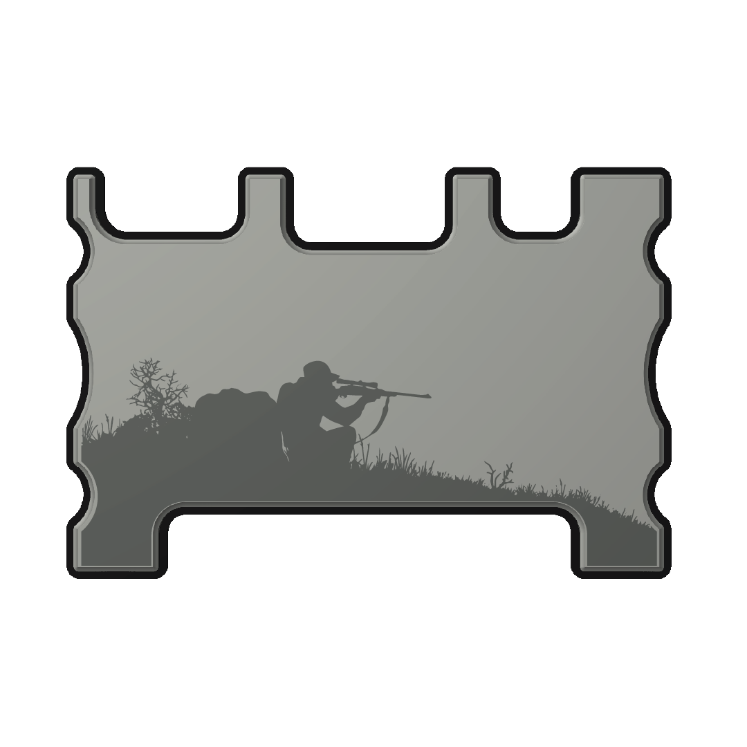 "Stealth" - Custom Speaker Shell for Turtlebox or Ecoxgear Defender