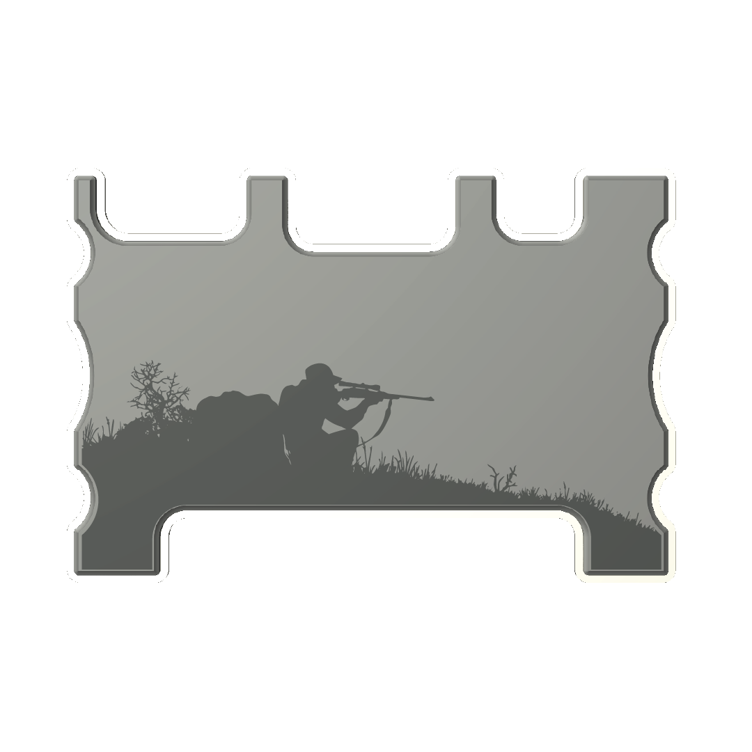 "Stealth" - Custom Speaker Shell for Turtlebox or Ecoxgear Defender