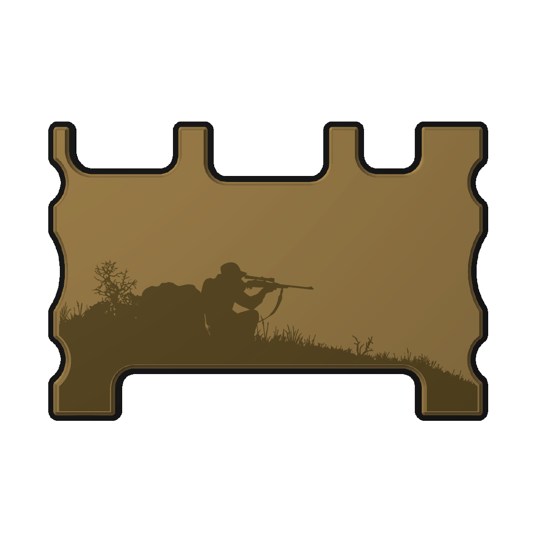 "Stealth" - Custom Speaker Shell for Turtlebox or Ecoxgear Defender