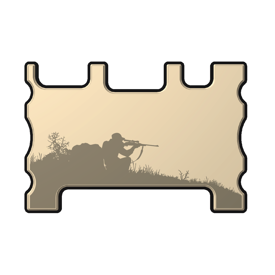 "Stealth" - Custom Speaker Shell for Turtlebox or Ecoxgear Defender