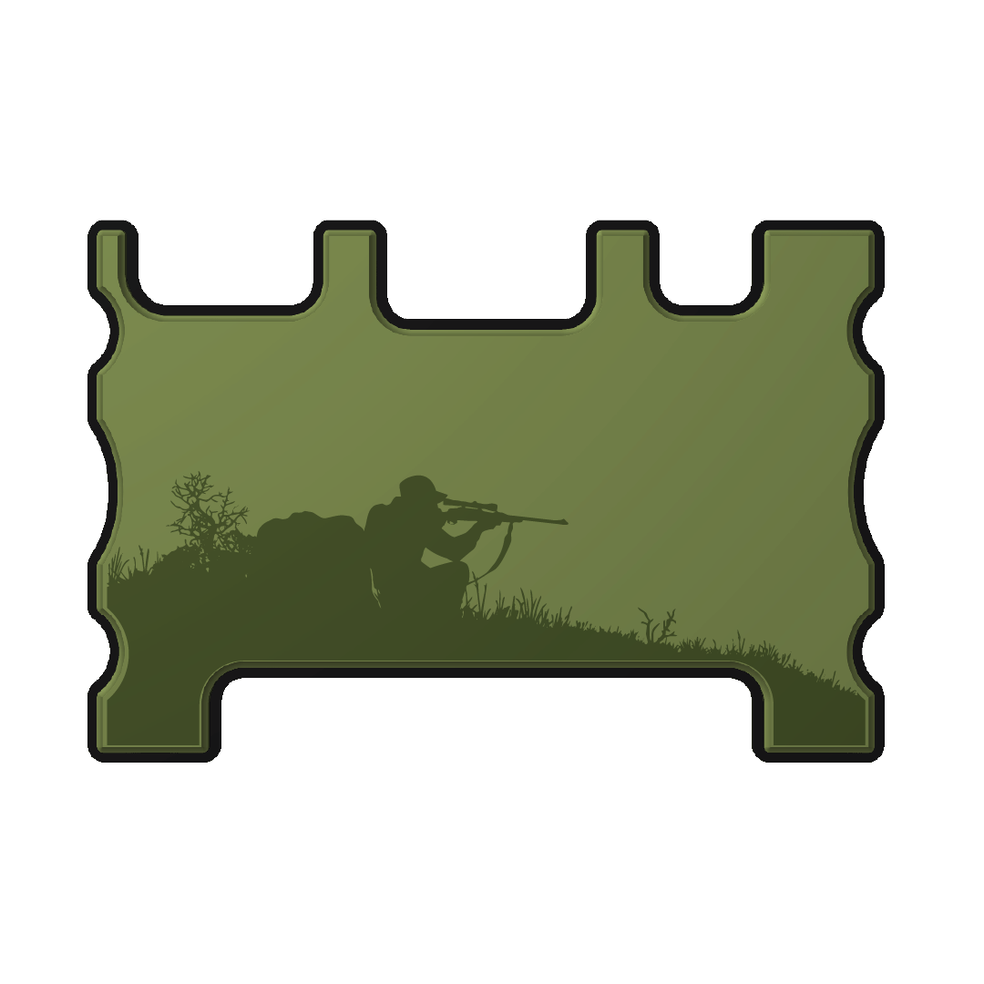 "Stealth" - Custom Speaker Shell for Turtlebox or Ecoxgear Defender