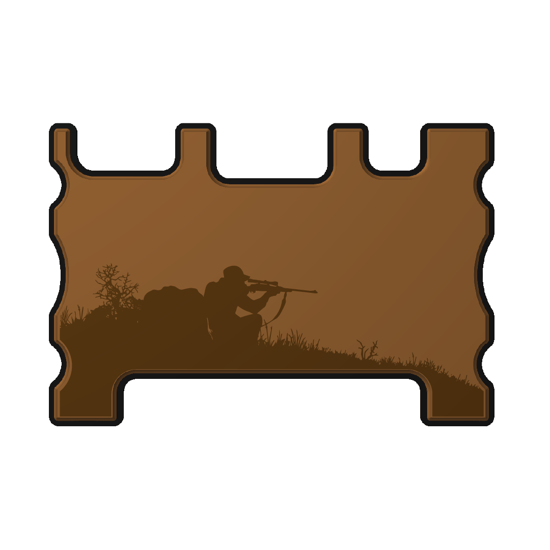 "Stealth" - Custom Speaker Shell for Turtlebox or Ecoxgear Defender